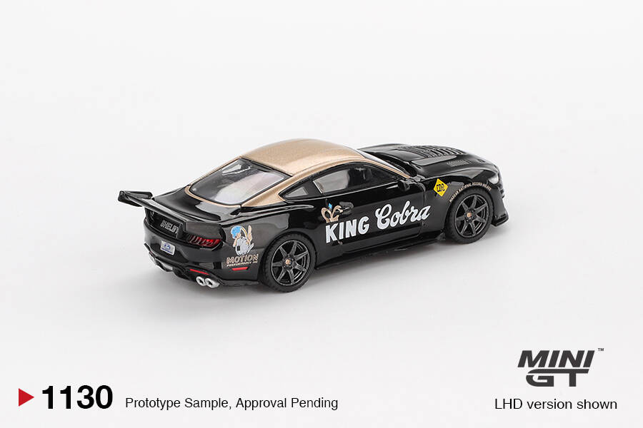 Mini GT 1/64 Shelby GT500 Dragon Snake Concept Black/Gold MGT01130