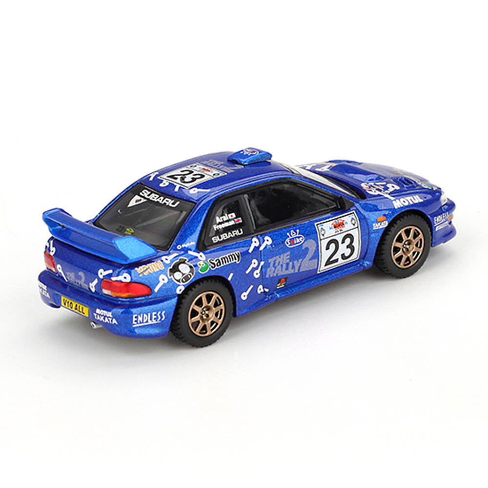 Mini GT 1/64 Subaru Impreza WRC99 2000 Acropolis Rally - Blister Paket MGT01078-BL