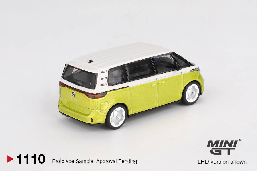 Mini GT 1/64 Volkswagen ID.Buzz Candy White / Pomelo Yellow MGT01110