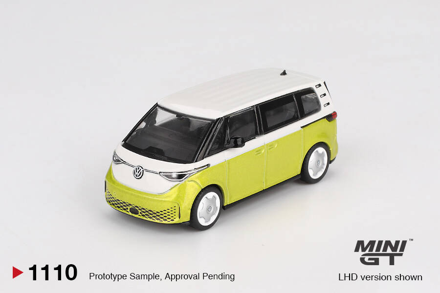 Mini GT 1/64 Volkswagen ID.Buzz Candy White / Pomelo Yellow MGT01110