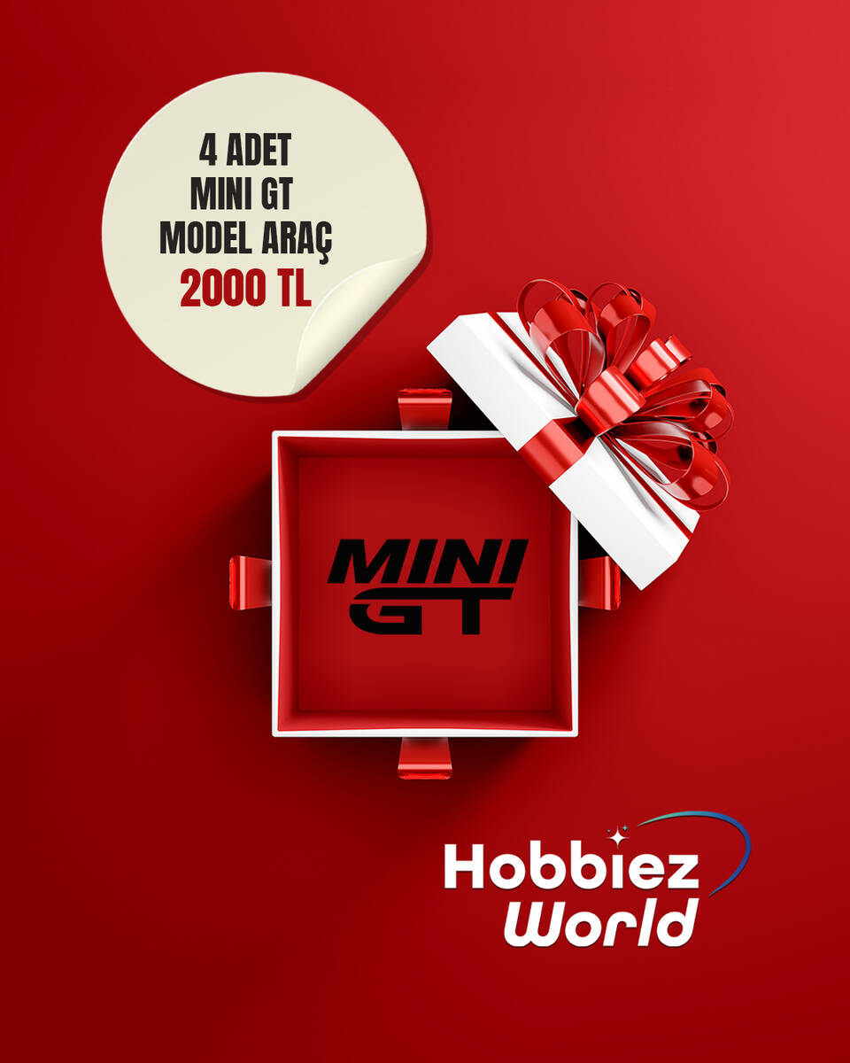 Mini GT Sürpriz Yılbaşı Kutusu (4 ADET)