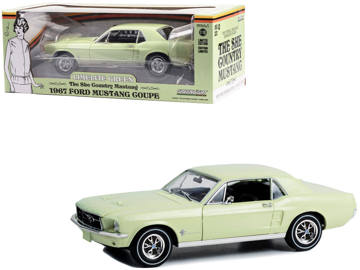 Greenlight 1/18 1967 Ford Mustang Coupe 