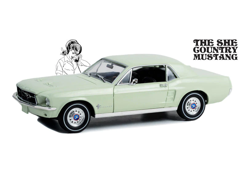 Greenlight 1/18 1967 Ford Mustang Coupe 