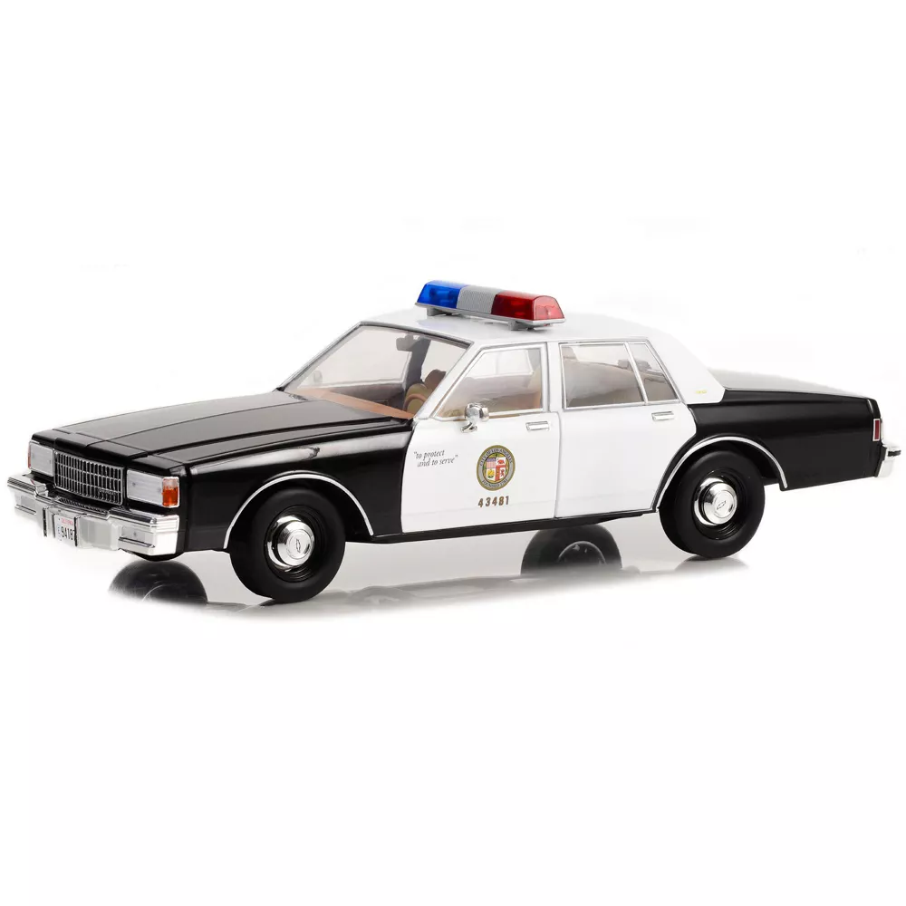 Greenlight 1:18 Artisan Collection - MacGyver (1985-92 TV Series) - 1986 Chevrolet Caprice - Los Angeles Police Department (LAPD) 19126