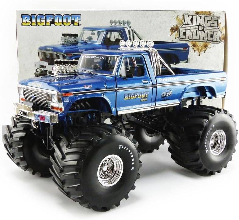Greenlight 1/18 Kings of Crunch - Bigfoot #1 - 1974 Ford F-250 Monster Truck with 66-Inch Tires 13541