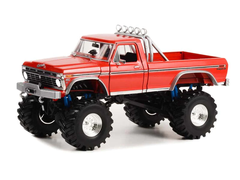 Greenlight 1/18 Kings of Crunch - Godzilla - 1974 Ford F-250 Monster Truck with 48-Inch Tires 13646 - Thumbnail