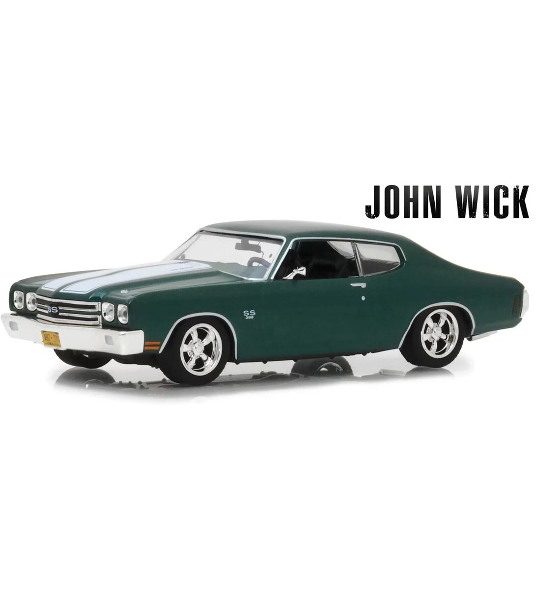 Greenlight 1:43 John Wick (2014) - 1970 Chevrolet Chevelle SS 396 86541 - Thumbnail