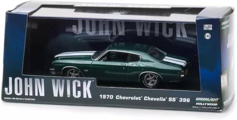 Greenlight 1:43 John Wick (2014) - 1970 Chevrolet Chevelle SS 396 86541