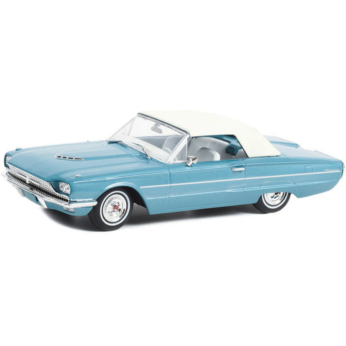 Greenlight 1:43 Thelma & Louise (1991) - 1966 Ford Thunderbird Convertible (Top-Up) 86619 - Thumbnail