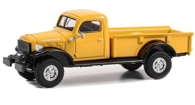 Greenlight 1/64 All-Terrain Series 15- 1946 Dodge Power Wagon - Construction Yellow 35270-A