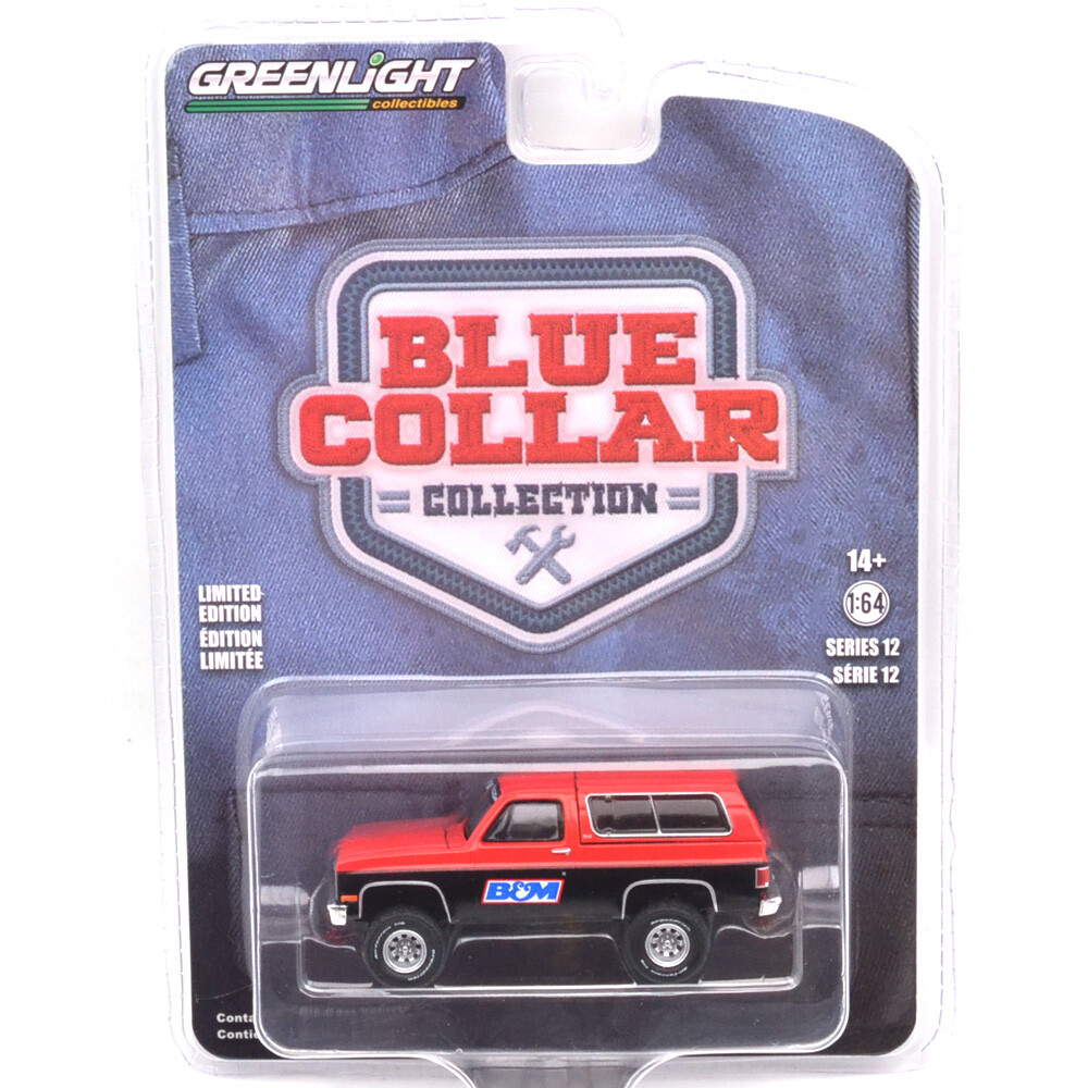 Greenlight 1/64 Blue Collar Collection Series 12- B&M Racing - 1991 GMC Jimmy SLE 35260-D - Thumbnail