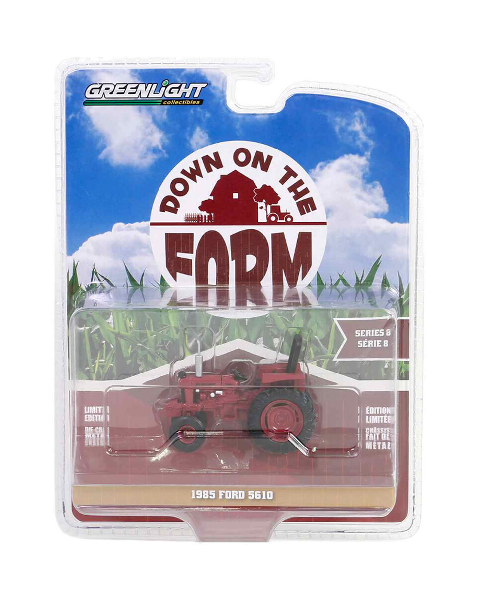Greenlight 1/64 Down on the Farm Series 8 - 1985 Ford 5610 - Memphis, Tennessee Fire Department 48080-D - Thumbnail