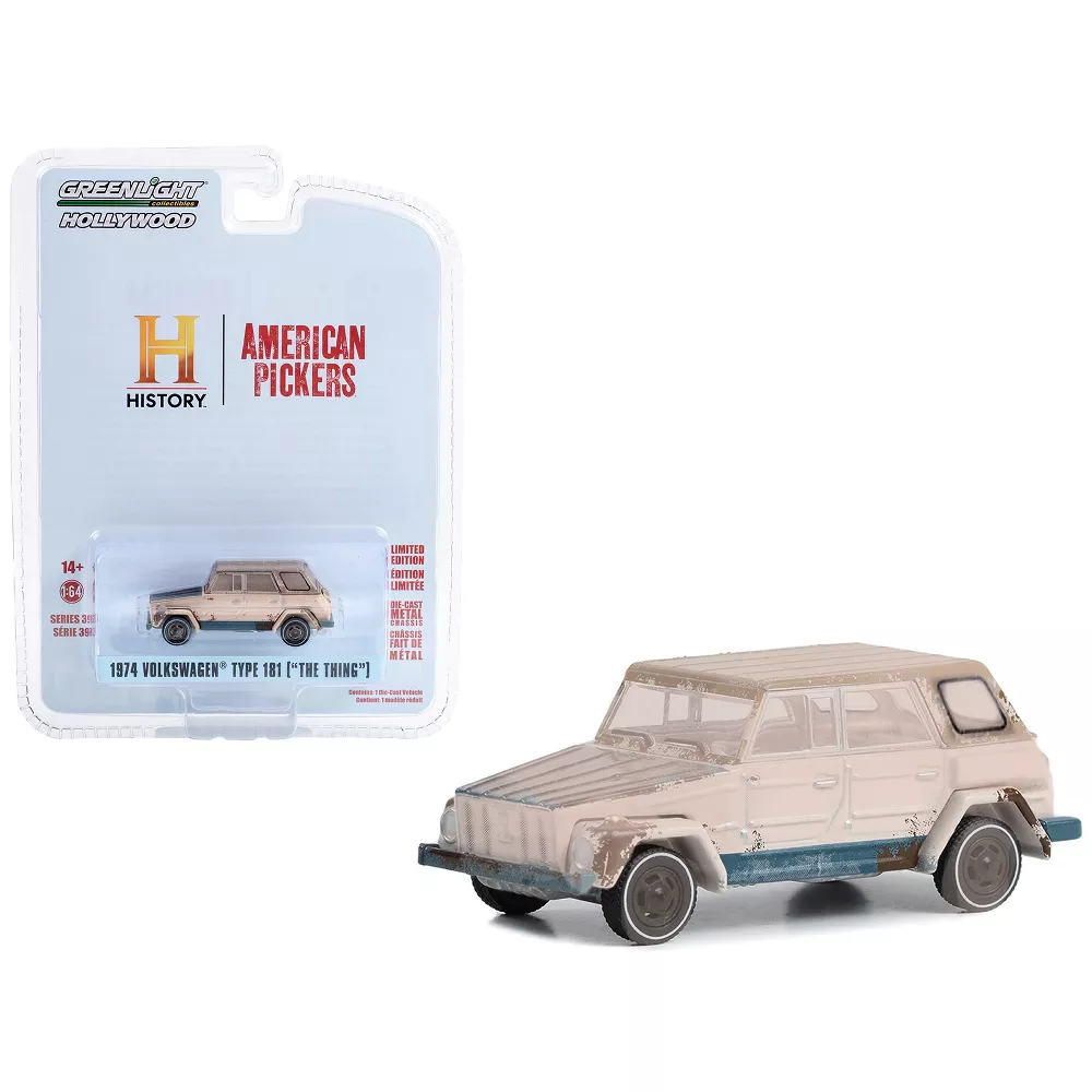 Greenlight 1/64 Hollywood Series 39- 1974 Volkswagen Thing (type 181) 44990-D - Thumbnail