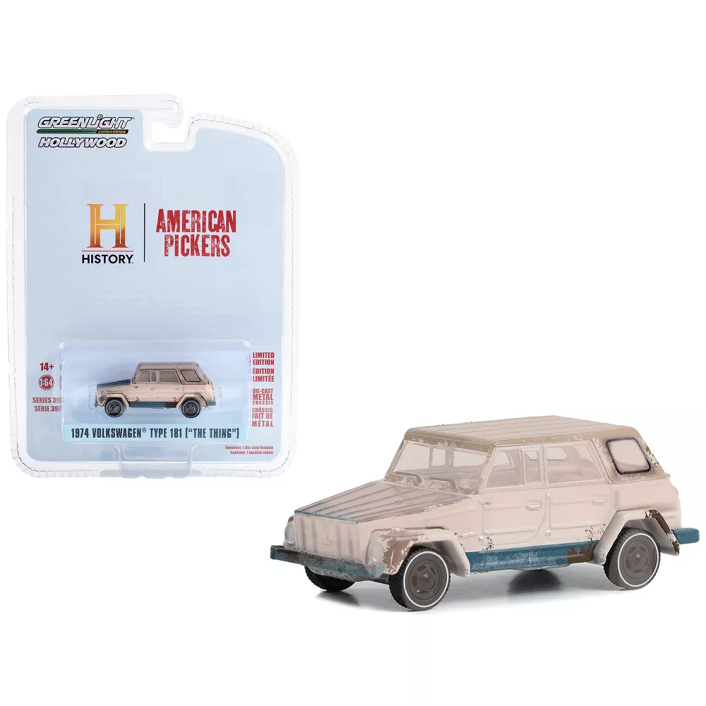 Greenlight 1/64 Hollywood Series 39- 1974 Volkswagen Thing (type 181) 44990-D