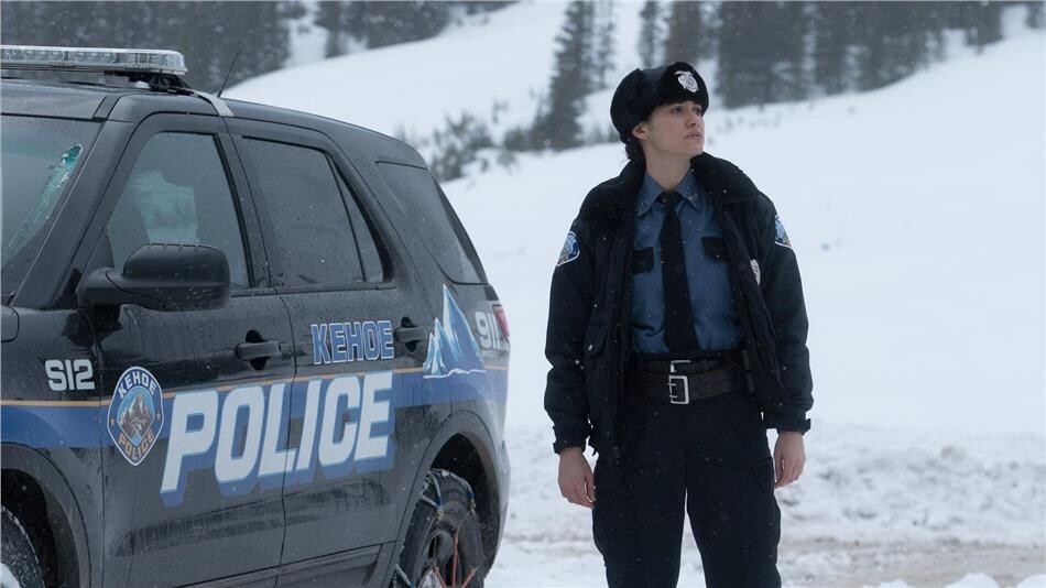 Greenlight 1/64 Hollywood Series 40- Cold Pursuit (2019) - 2013 Ford Police Interceptor Utility - Kehoe Police Department, Kehoe, Colorado 62010-F - Thumbnail