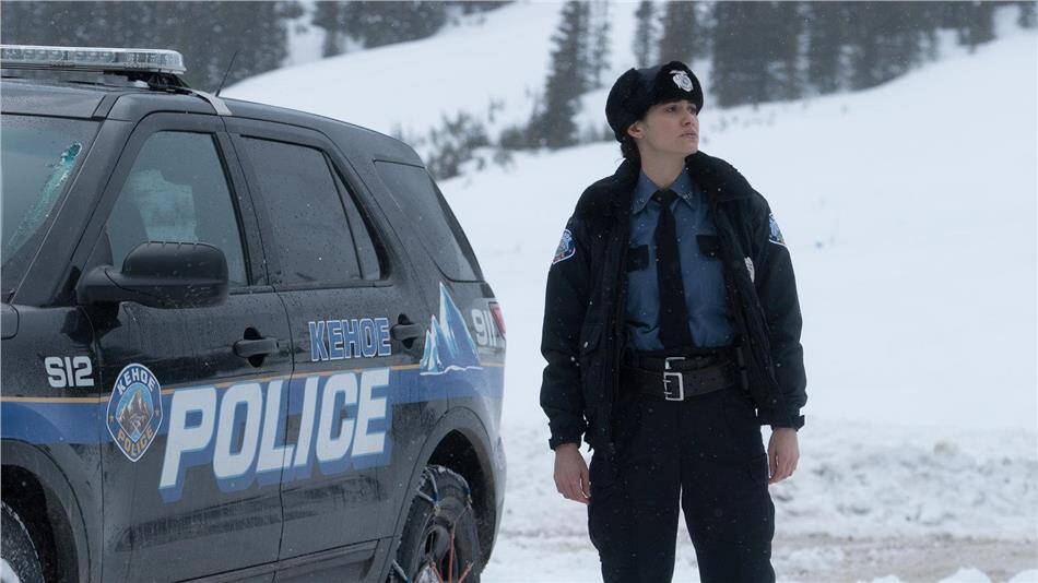 Greenlight 1/64 Hollywood Series 40- Cold Pursuit (2019) - 2013 Ford Police Interceptor Utility - Kehoe Police Department, Kehoe, Colorado 62010-F