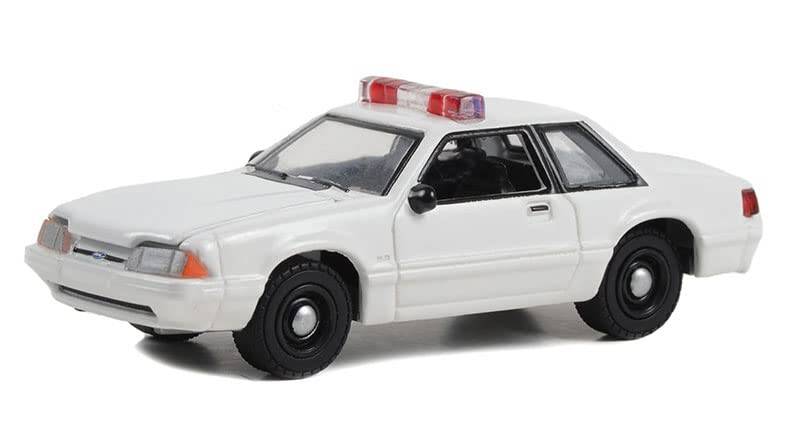 Greenlight 1/64 Hot Pursuit - 1987-93 Ford Mustang SSP - White 43008