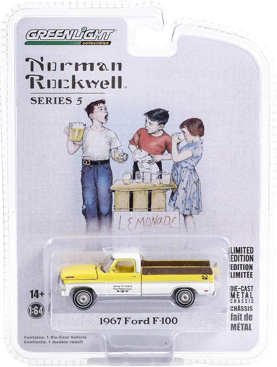 Greenlight 1/64 Norman Rockwell Series 5- 1967 Ford F-100 54080-C