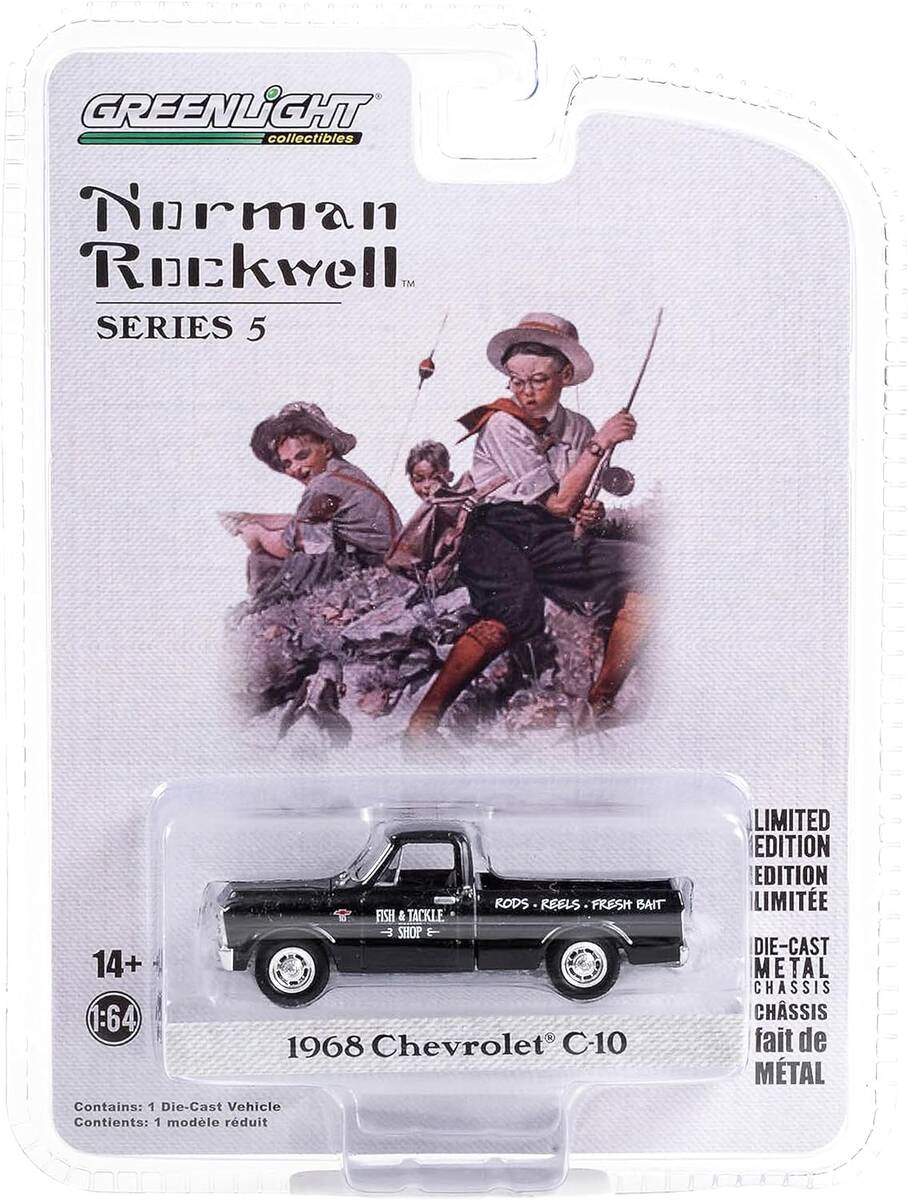 Greenlight 1/64 Norman Rockwell Series 5- 1968 Chevy C-10 54080-D
