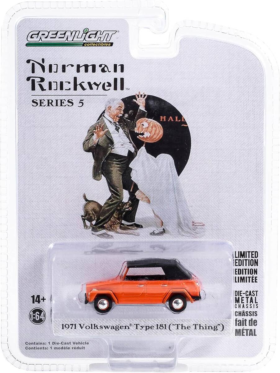 Greenlight 1/64 Norman Rockwell Series 5- 1971 Volkswagen Thing Type 181 54080-E