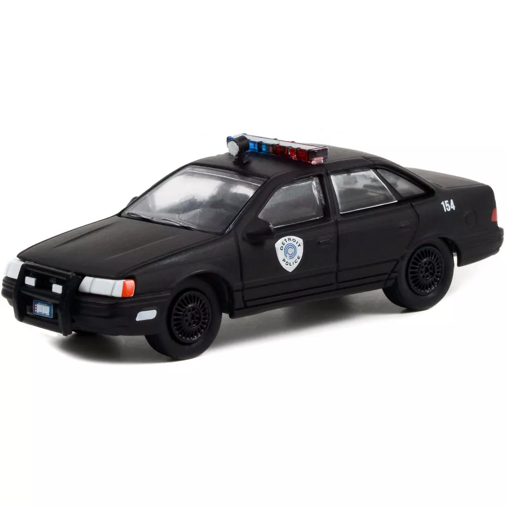 Greenlight 1/64 RoboCop (1987) - 1986 Ford Taurus LX - Detroit Metro West Police Solid Pack 44940-D - Thumbnail