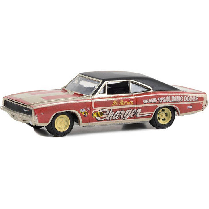 Greenlight 1/64 Running on Empty Series 16- 1968 Dodge Charger 41160-B