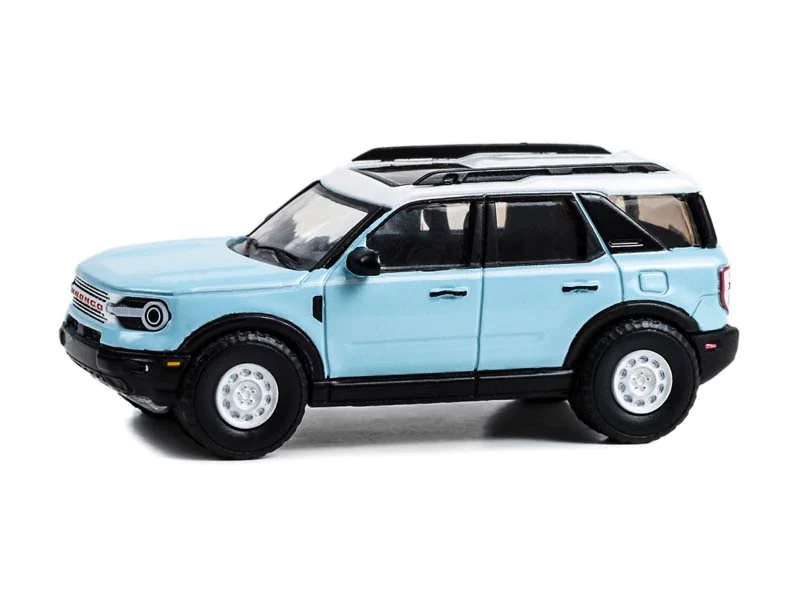 Greenlight 1/64 Showroom Floor Series 3- 2023 Ford Bronco Sport Heritage Limited Edition 68030-E