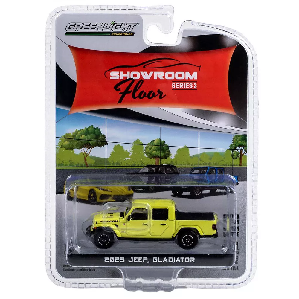 Greenlight 1/64 Showroom Floor Series 3- 2023 Jeep Gladiator 68030-F