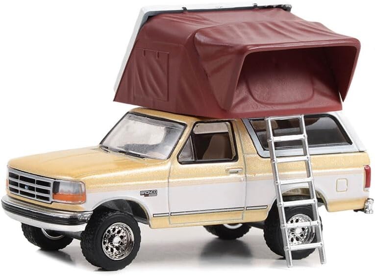 Greenlight 1/64 The Great Outdoors Series 3- 1996 Ford Bronco XLT 38050-F - Thumbnail