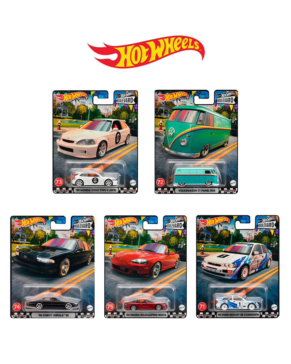Hot Wheels - Hot Wheels Boulevard 2023 Mix2