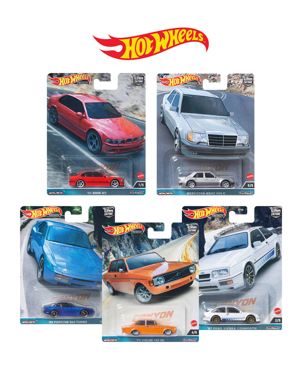 Hot Wheels Car Culture Canyon Warriors Set