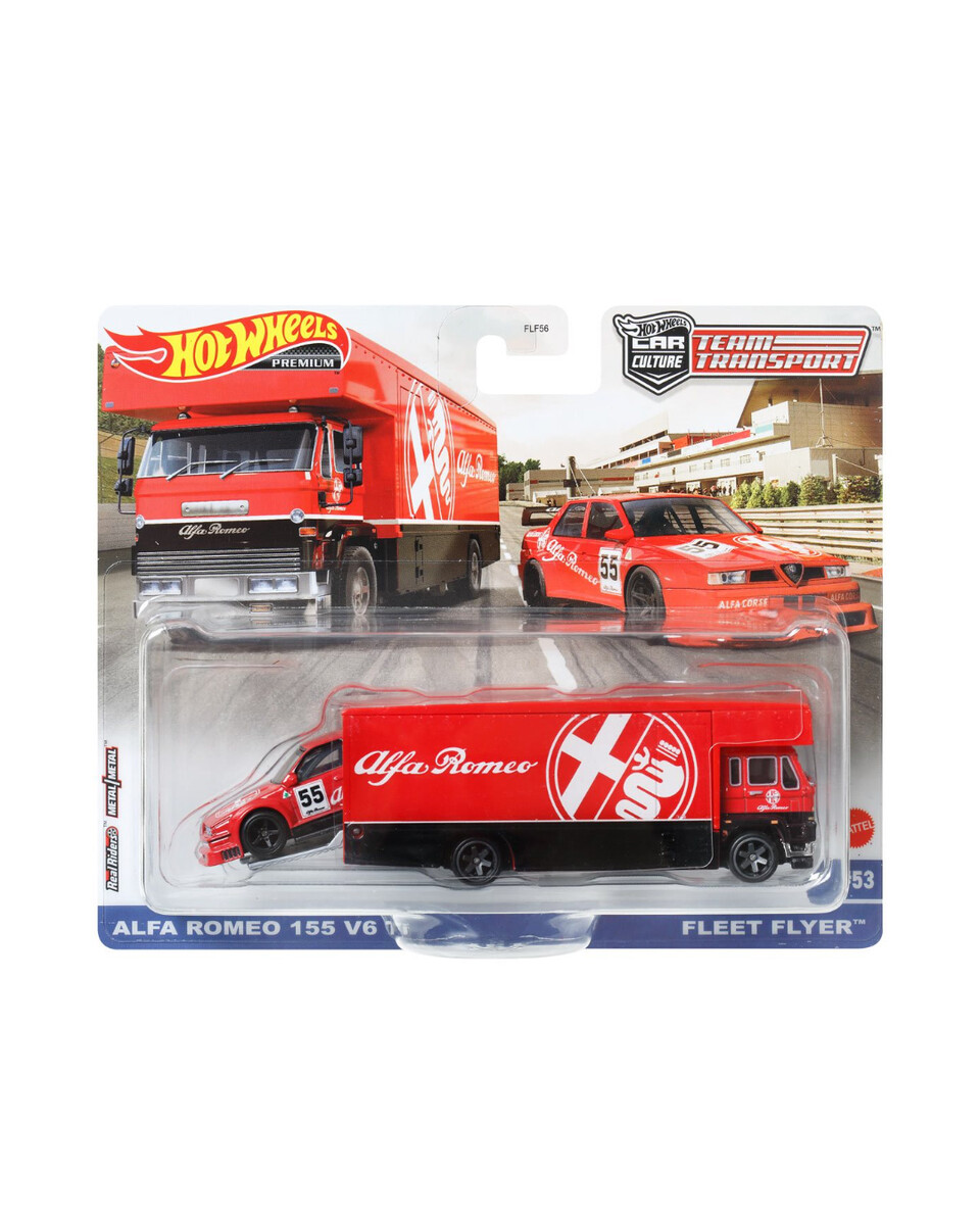 Hot Wheels Premium Car Culture Team Transport Mix 2 Set - Thumbnail