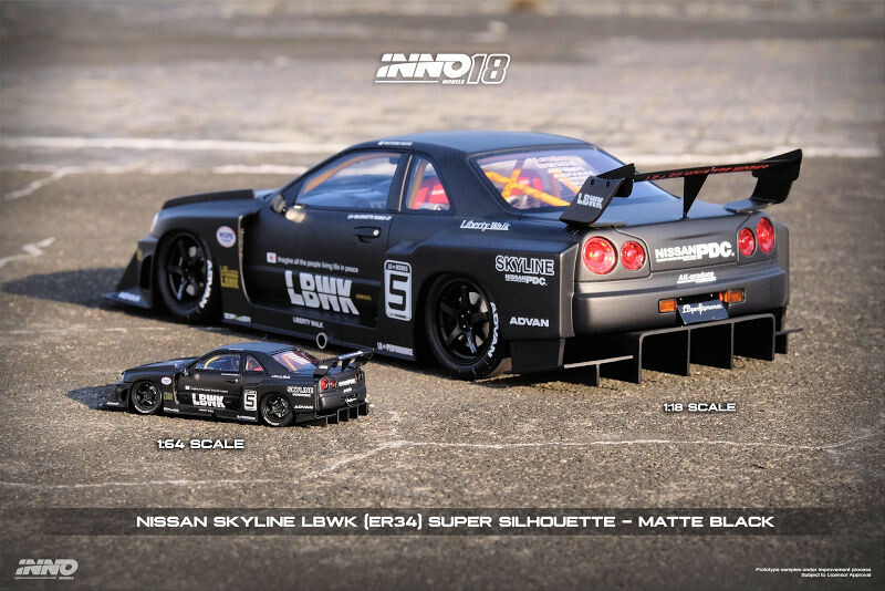 Inno 1/18 NISSAN SKYLINE 