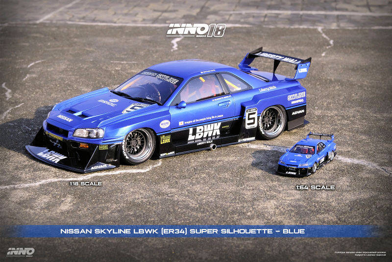 Inno 1/18 NISSAN SKYLINE 