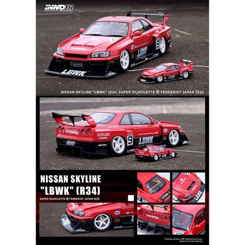 Inno 1/18 NISSAN SKYLINE 
