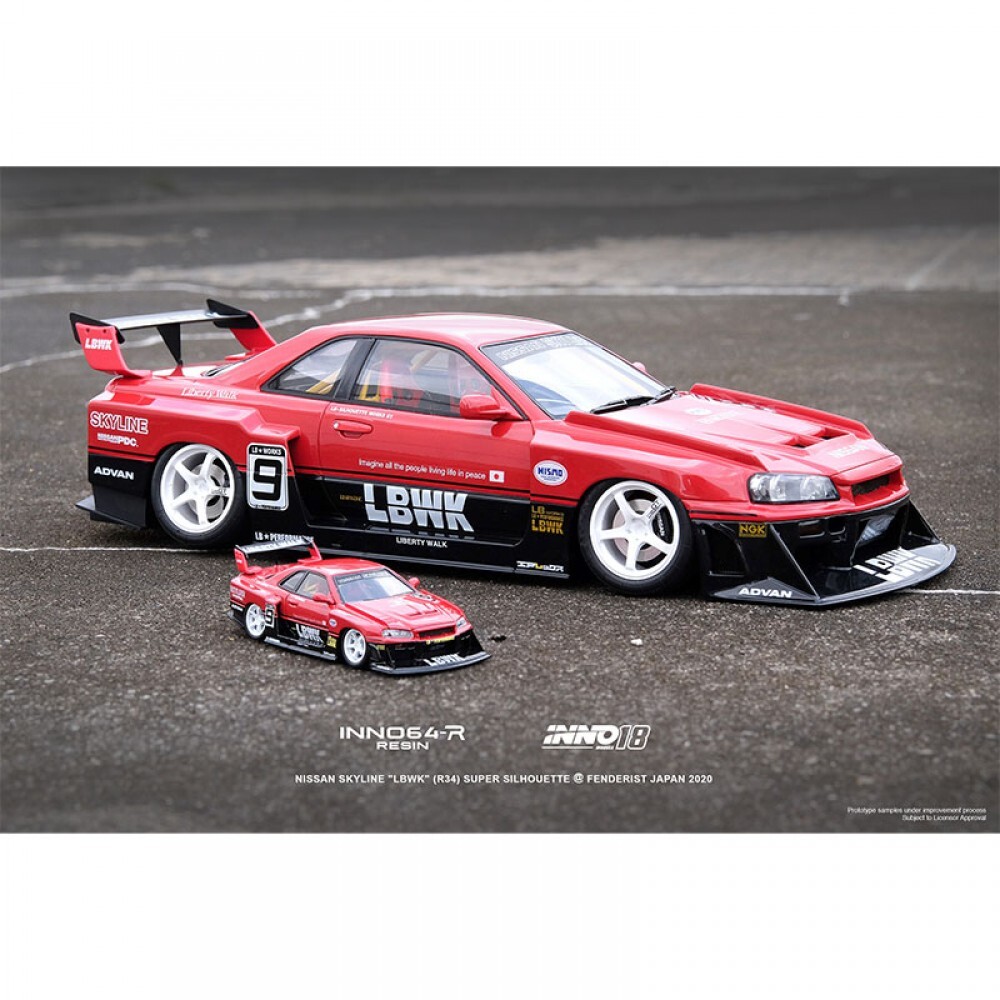 Inno 1/18 NISSAN SKYLINE 