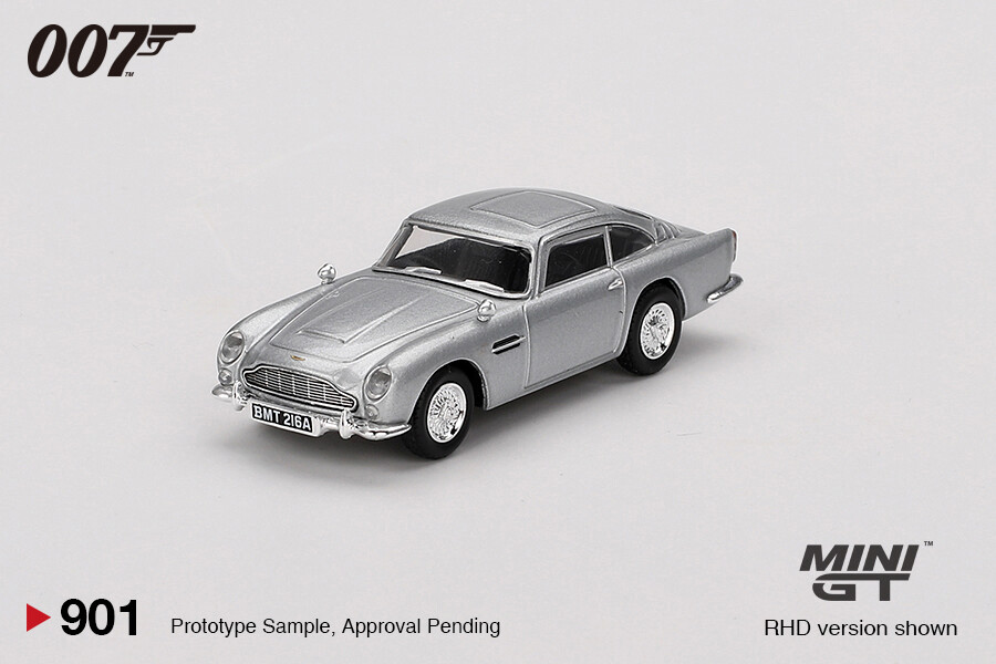 Mini GT - Mini GT 1/64 Aston Martin DB5 James Bond “Thunderball” / English Blister Paket MGT00901-007E Mini GT - Mini GT 1/64 Aston Martin DB5 James Bond “Thunderball” / English Blister Paket MGT00901-007E