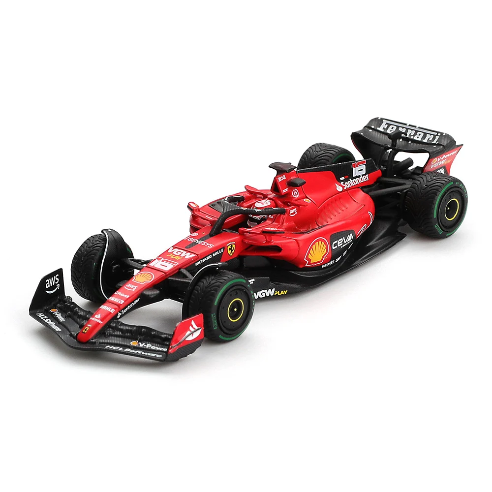 Mini GT - (ÖN SATIŞ) Mini GT 1/64 BBR Ferrari SF23 C. Leclerc 2023 Monaco GP BBRFER64022