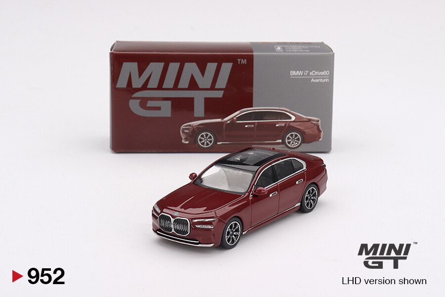Mini GT - Mini GT 1/64 BMW i7 xDrive60 Aventurin MGT00952