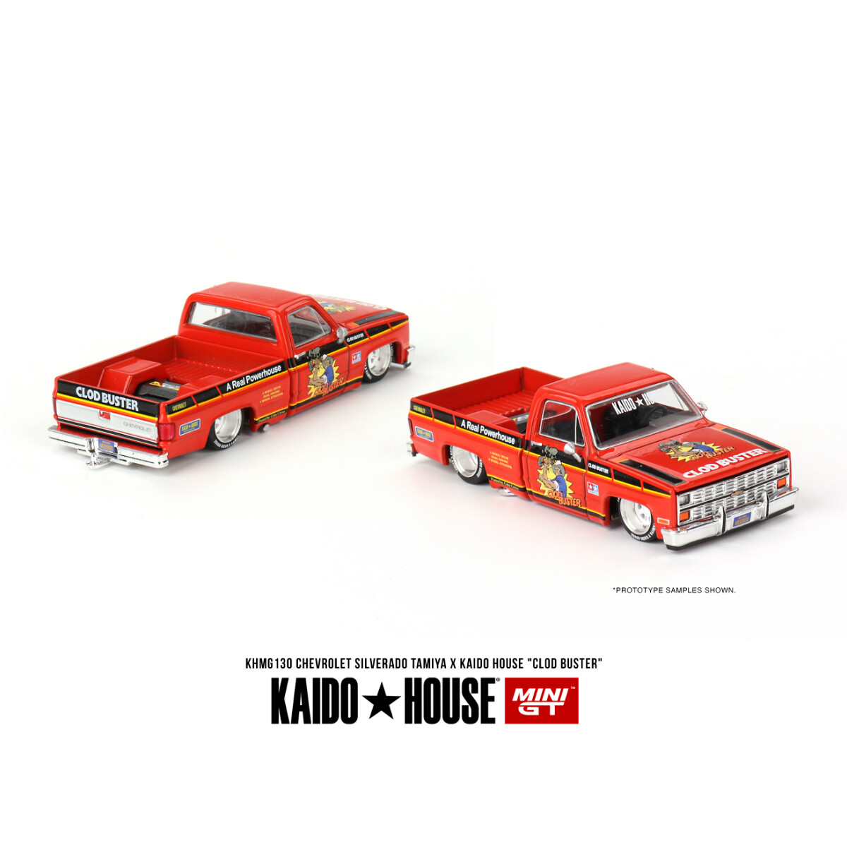 Mini GT - Mini GT 1/64 Chevrolet Silverado TAMIYA x KAIDO HOUSE  Mini GT - Mini GT 1/64 Chevrolet Silverado TAMIYA x KAIDO HOUSE