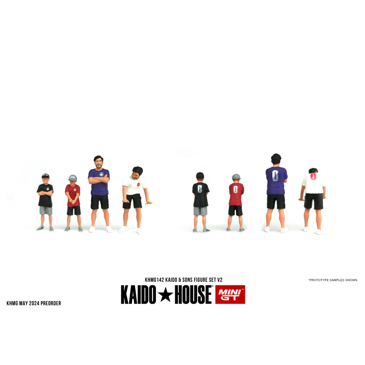 Mini GT - Mini GT 1/64 KaidoHouse Figurine: Kaido & Sons V2 KHMG142