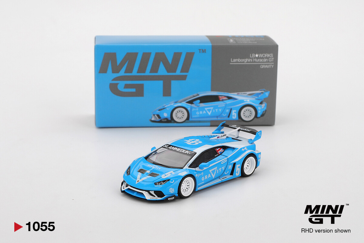 Mini GT - Mini GT 1/64 LB-WORKS Lamborghini Huracán GT GRAVITY MGT01055