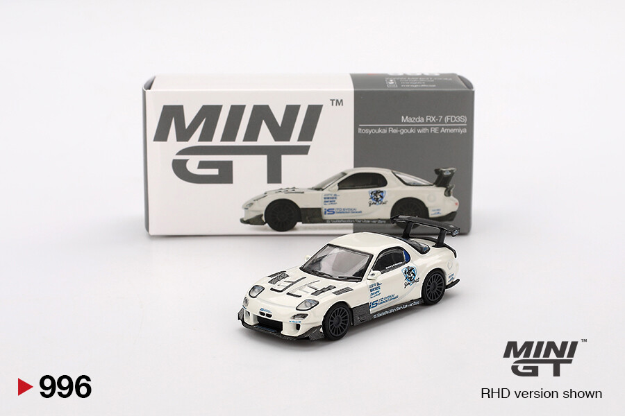 Mini GT - Mini GT 1/64 Mazda RX-7 (FD3S) Itosyoukai Rei-gouki with RE Amemiya MGT00996 Mini GT - Mini GT 1/64 Mazda RX-7 (FD3S) Itosyoukai Rei-gouki with RE Amemiya MGT00996