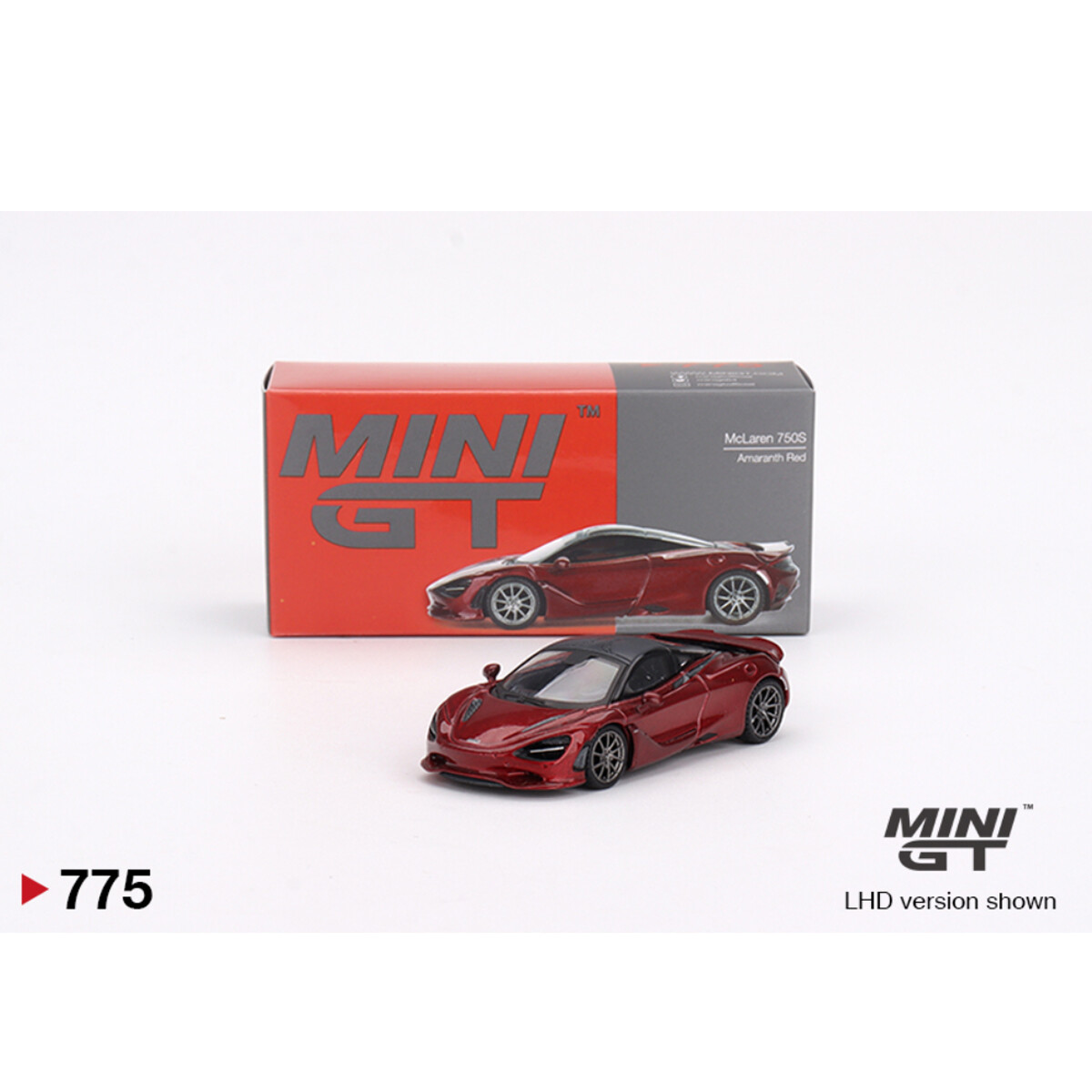 Mini GT - Mini GT 1/64 McLaren 750S Amaranth Red MGT00775