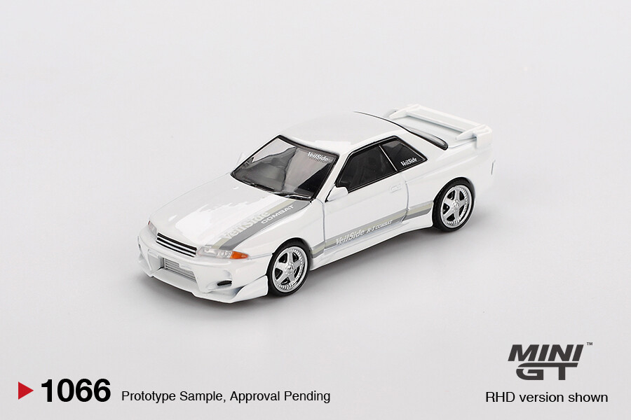 Mini GT - (ÖN SATIŞ) Mini GT 1/64 Nissan Skyline GT-R (R32) VeilSide Combat C-I White MGT01066 Mini GT - (ÖN SATIŞ) Mini GT 1/64 Nissan Skyline GT-R (R32) VeilSide Combat C-I White MGT01066