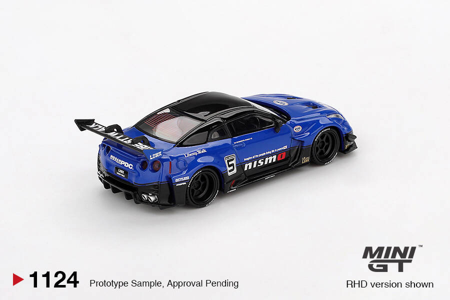 Mini GT 1/6 LB-Silhouette WORKS GT NISSAN 35GT-RR Ver.2 Blue MGT01124