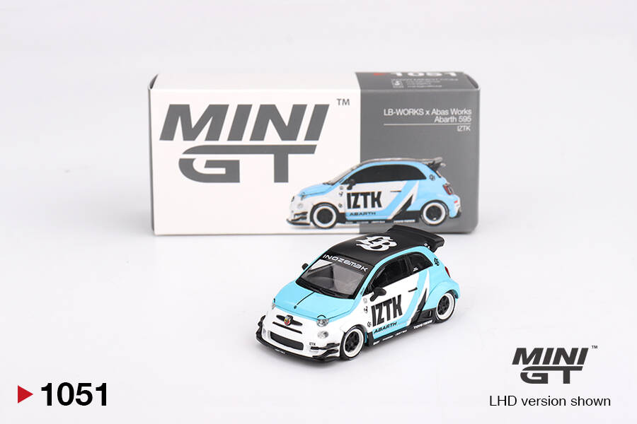(ÖN SATIŞ) Mini GT 1/64 Abarth 595 LB-WORKS x Abas Works IZTK MGT01051 (ÖN SATIŞ) Mini GT 1/64 Abarth 595 LB-WORKS x Abas Works IZTK MGT01051