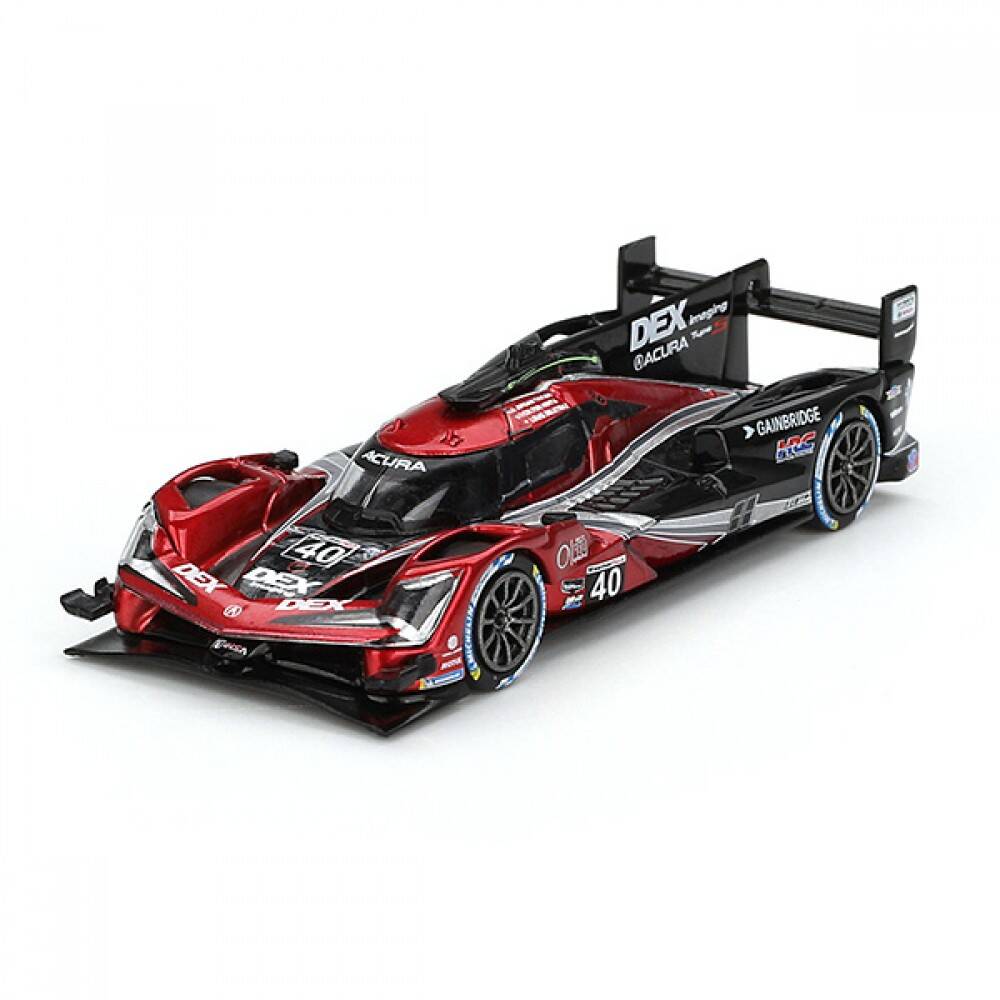(ÖN SATIŞ) Mini GT 1/64 Acura ARX-06 GTP Wayne Taylor Racing with Andretti 2024 IMSA Sebring 12Hrs Winner - Blister Paket MGT00837-BL