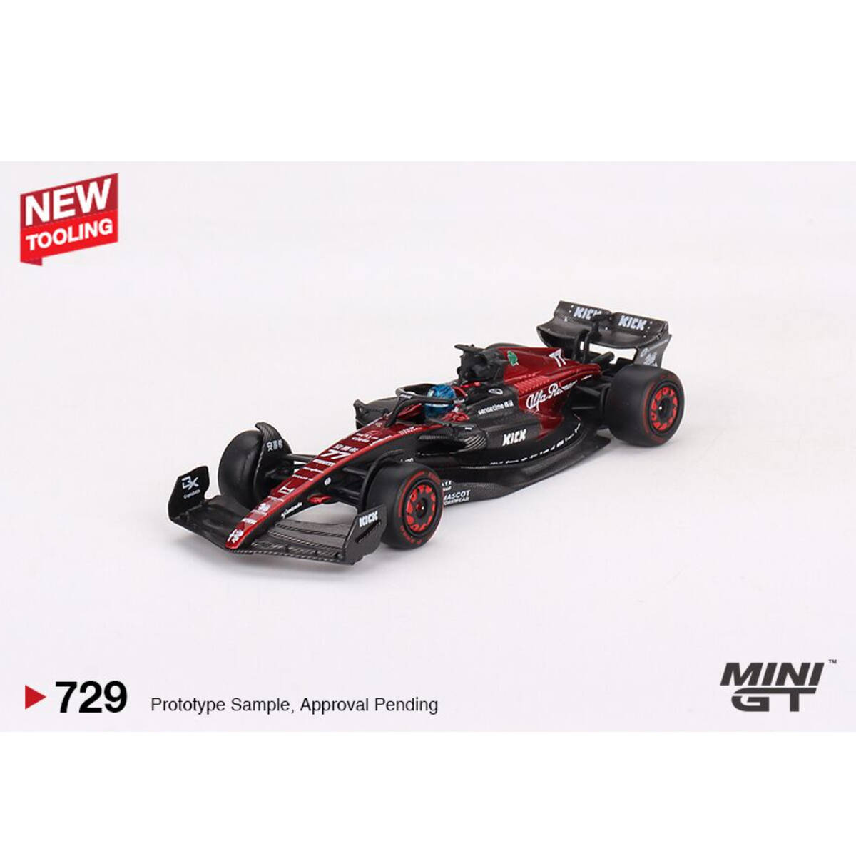 Mini GT 1/64 Alfa Romeo C43 #77 Valtteri Bottas 2023 F1 2023 Australian GP MGT00729