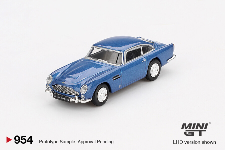 (ÖN SATIŞ) Mini GT 1/64 Aston Martin DB5 Sierra Blue MGT00954 - Thumbnail